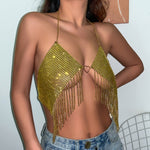 Tassel Love Sexy Boob Chain Babes Street Shot Bikini Body Chain