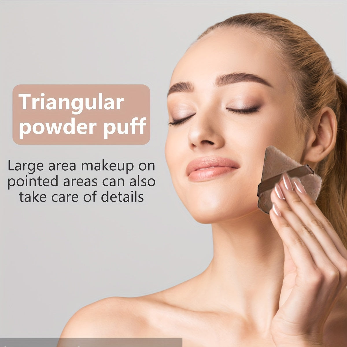 Professional Makeup Brush Set in Combination Light Beige - 20/40pcs with High-Quality Nylon Bristles, Headbands, Sponges & Velvet Applicators, ABS Plastic Handles, Fragrance-Free