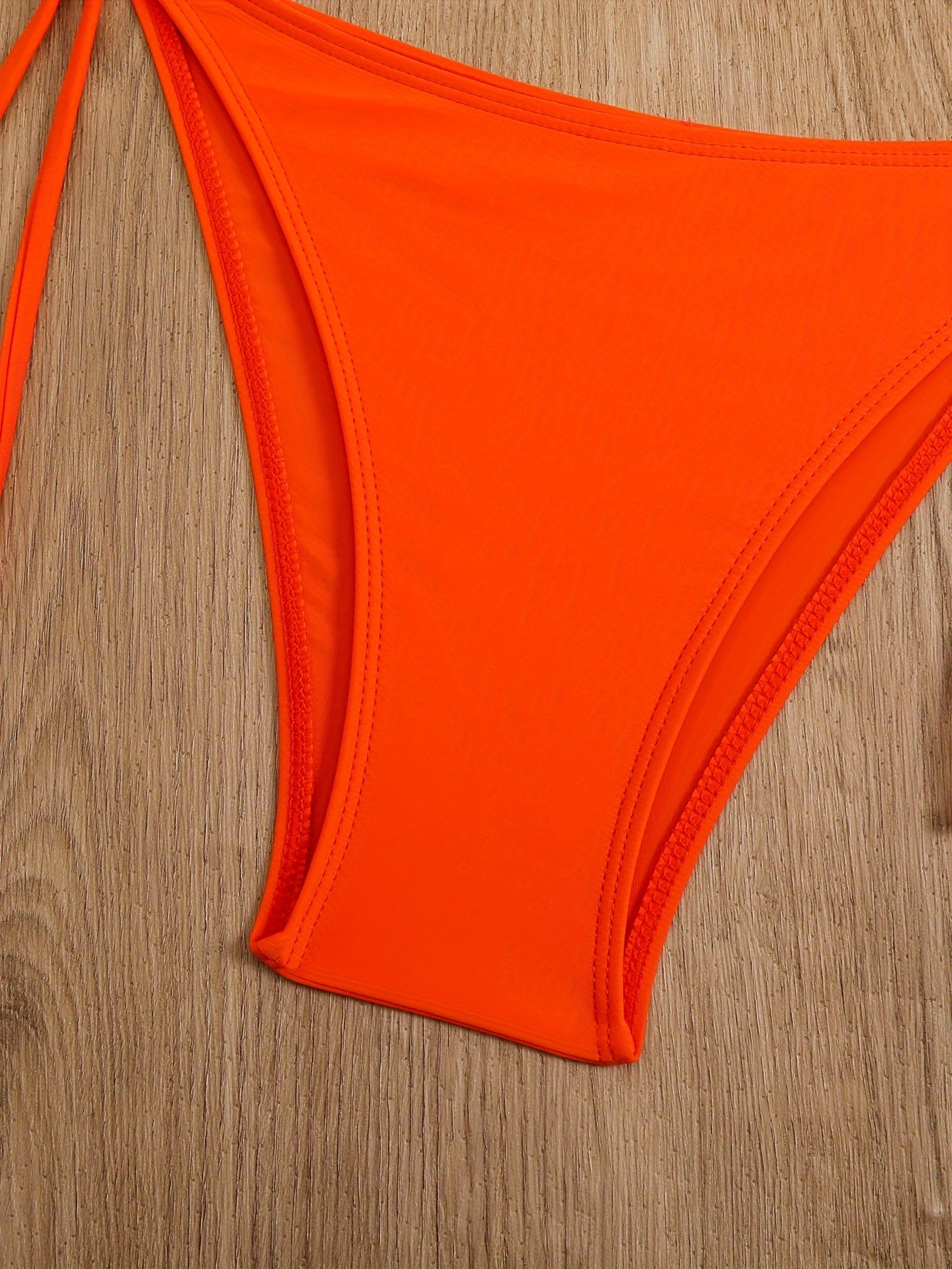 Women's Fashion Sexy Separated Swimsuit Beach Tie Bikini Three-piece Swimming Suit