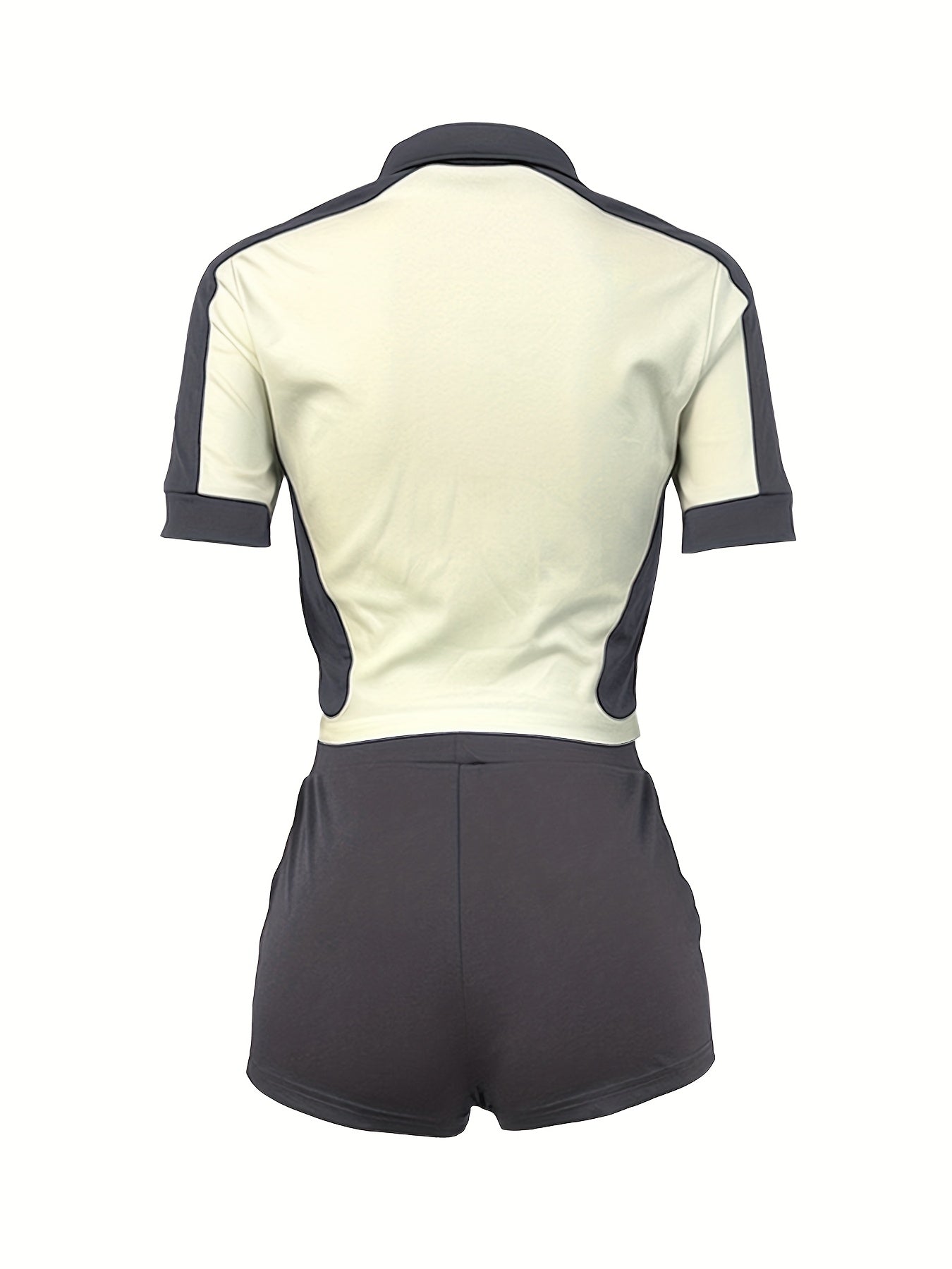 New European and American Women's Summer Fashion Casual Sexy swear Two-Piece Set