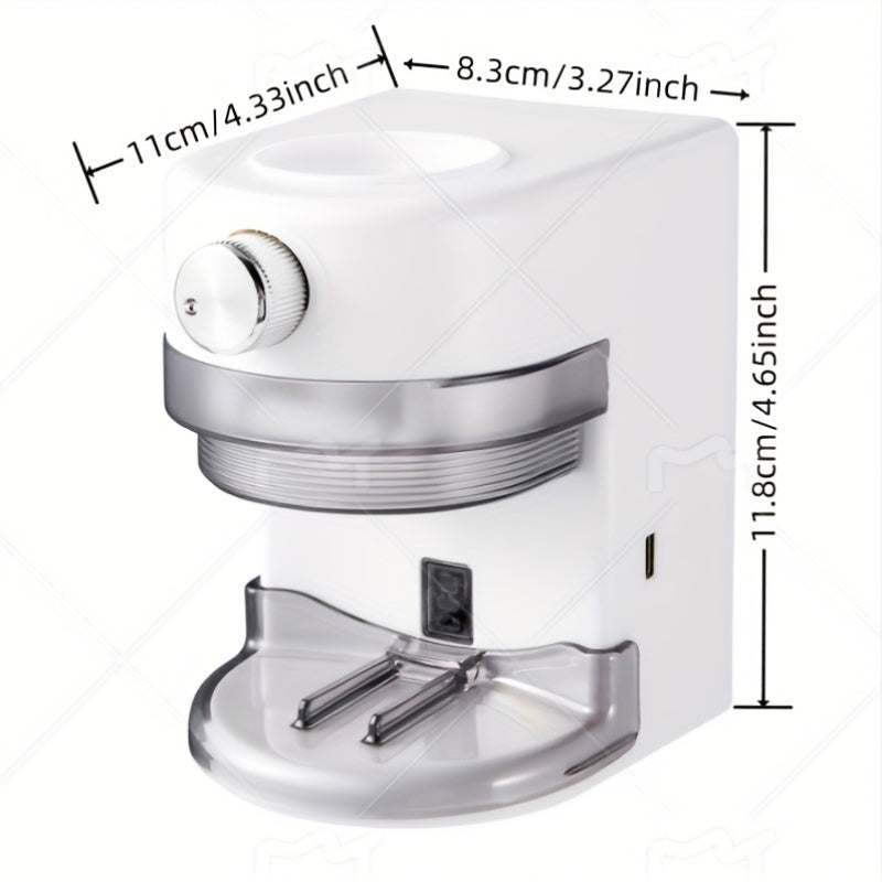Smart Automatic Toothpaste Dispenser with Adjustable Settings - Battery Powered, Rechargeable Lithium Battery, No Plug Needed, Ideal for Modern Bathroom Decor, Modern Bathroom Accessory | Sleek White Design | Adjustable Dispe