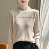 Women's Fashion Wool Lace Bottoming Shirt