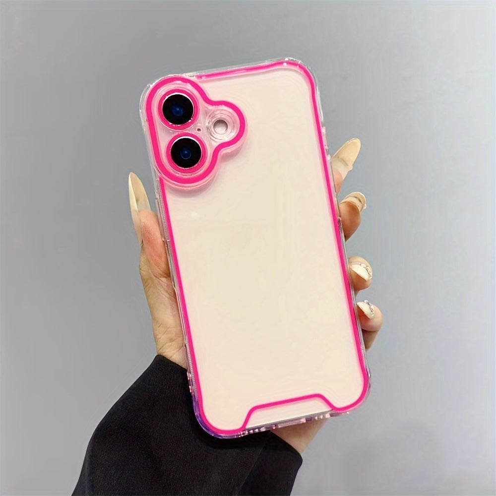 Unique Luminous Clear Phone Case Full Protection Soft Phone Cover 360 Degree Full Protection For iPhone 11 12 13 14 Pro Max 15 16 Plus