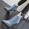 Women's High Heels Pointed Toe Stiletto Martin Boots