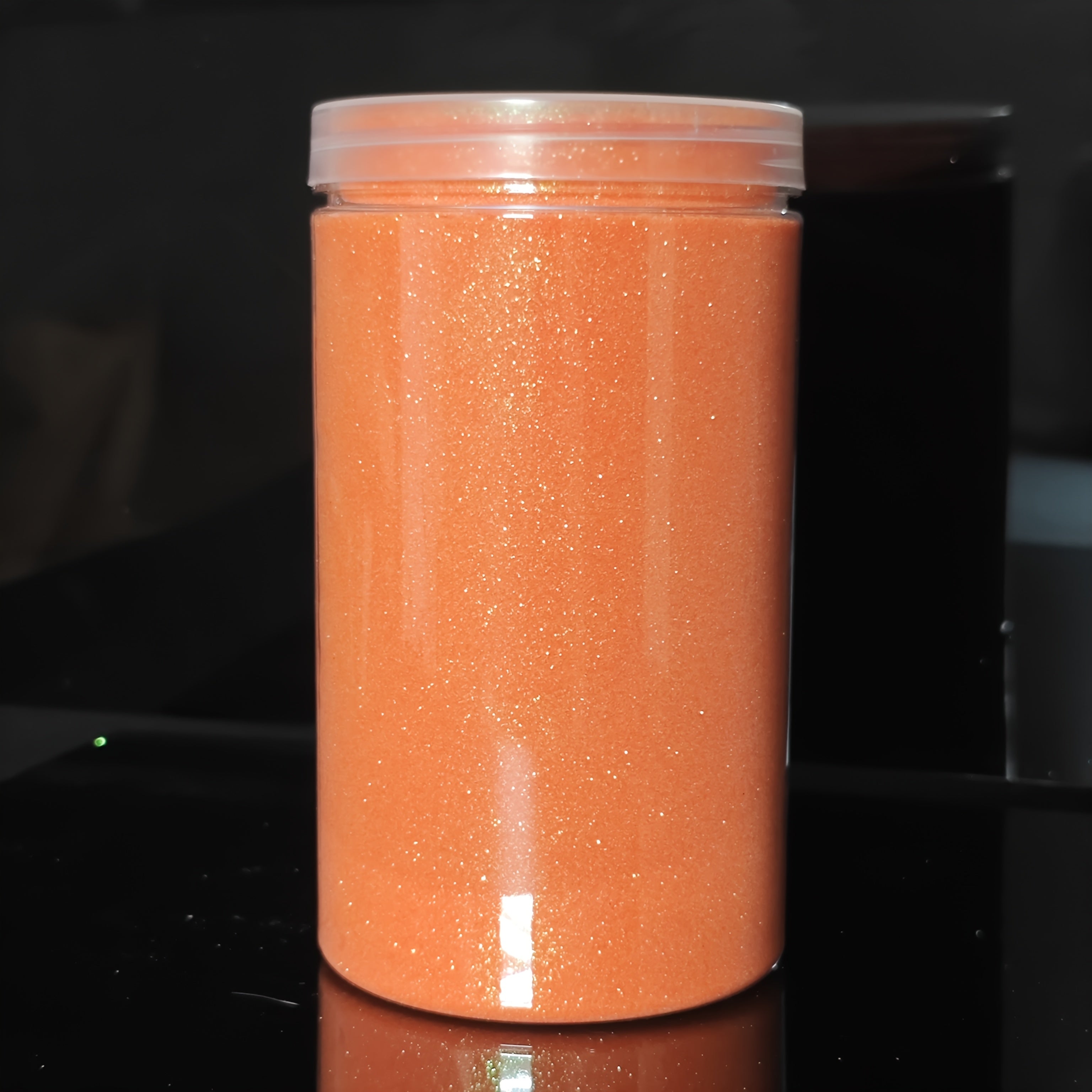 Yellow and Orange Glitter in Large Jars - High Shine, Sparkle for Nail Art, DIY Crafts, Handmade Gifts, Event Confetti, Holiday, Birthday, Wedding Decorations, Epoxy Resin Compatible, Glitter Decoration