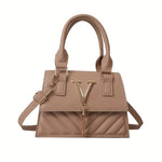 Trendy Chain Bags for Women, New Spring And Summer 2024 Collection, Featuring a High-End Embossed Design, Suitable for Shoulder, Hand, And Crossbody Wear, with Stylish Tassel Pendants.
