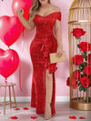 New Elegant Off-Shoulder Party Dress for Women