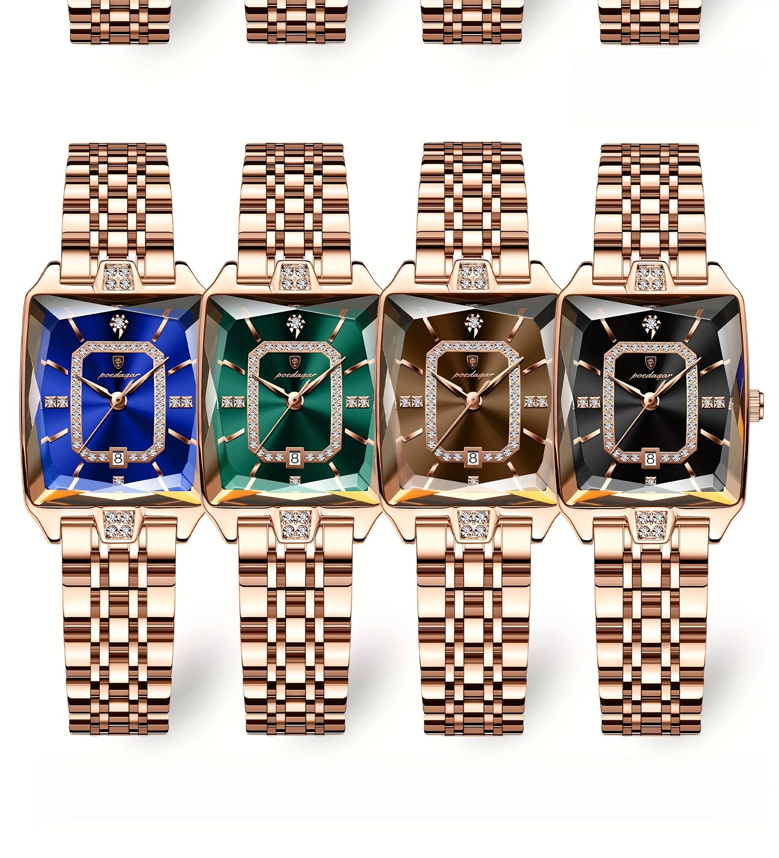 POEDAGAR Fashion Students Korean Casual Ladies Watch Luxury Stainless Steel Best Selling Simple And Elegant Quartz Wristwatch.