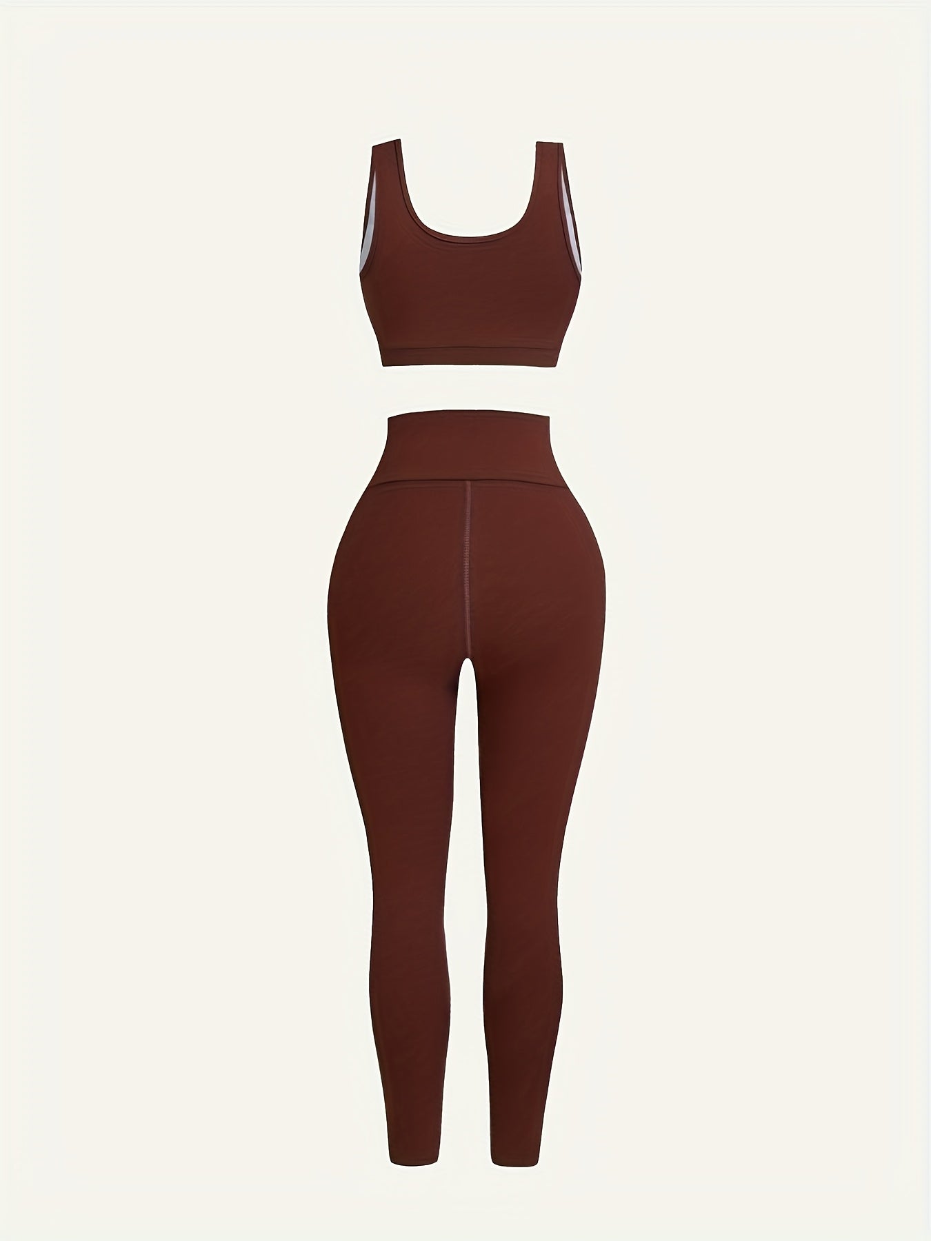 Women's Slimming Basic Loose Sweatshirt with Printed Solid Color Slimming Sports Three-piece Set