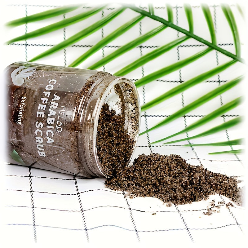 9.98oz Arabica Coffee Scrub - Exfoliating Body Scrub For Skin Care - Moisturizing And Exfoliating Body, Face, Hand, Foot Scrub With Collagen