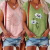 2pcs Women's Casual V-Neck T-Shirts in Pink & Green - Short Sleeve, Breathable Rayon Blend with Intricate Floral & Geometric Patterns, Perfect for Spring/Summer, Casual Summer Wear|Relaxed Fit Tee|Rayon Blend Fabric
