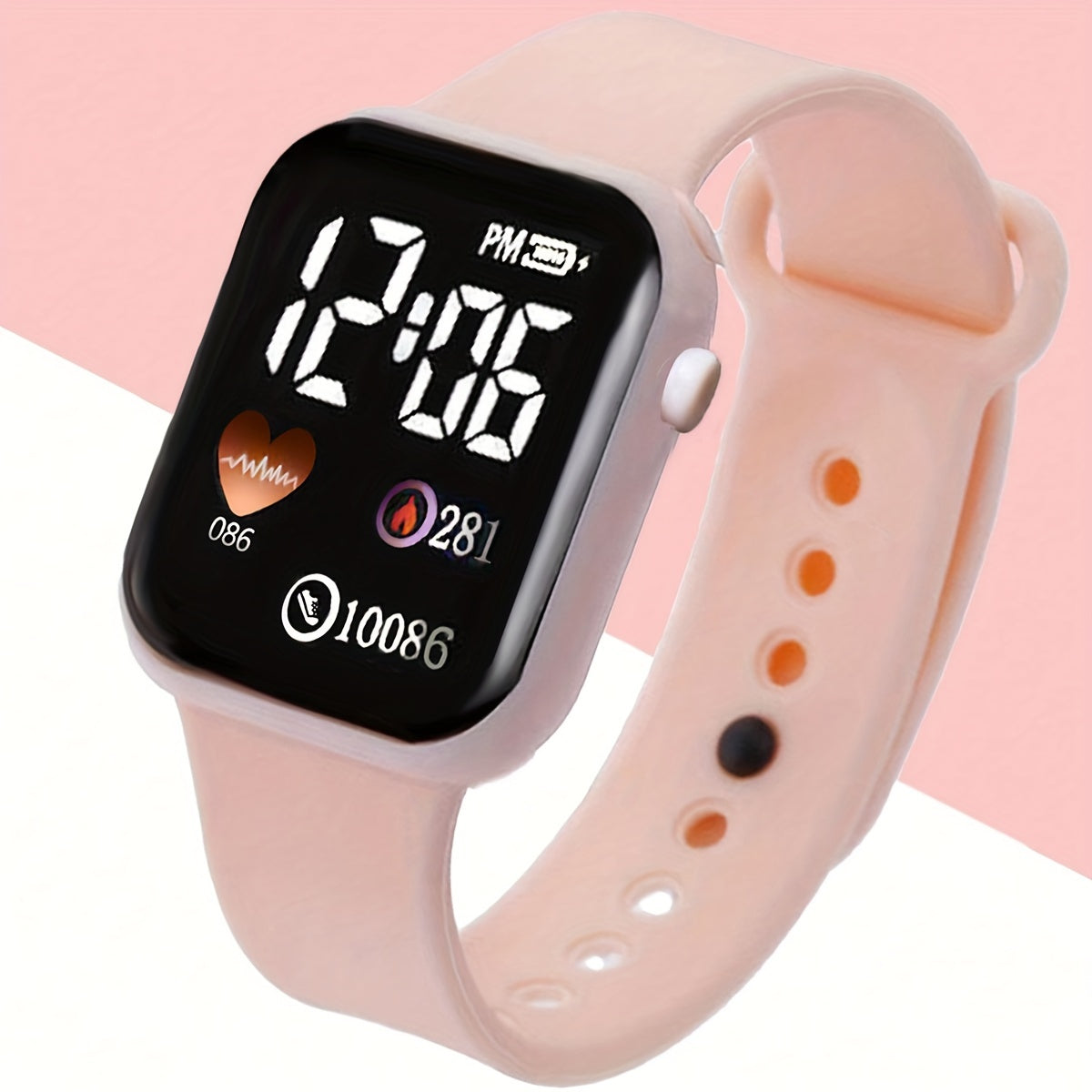 5pcs womens watch sports fashion business casual Electronic watch love shape decor earrings bracelets necklace school supplies halloween decorations halloween christmas decorations