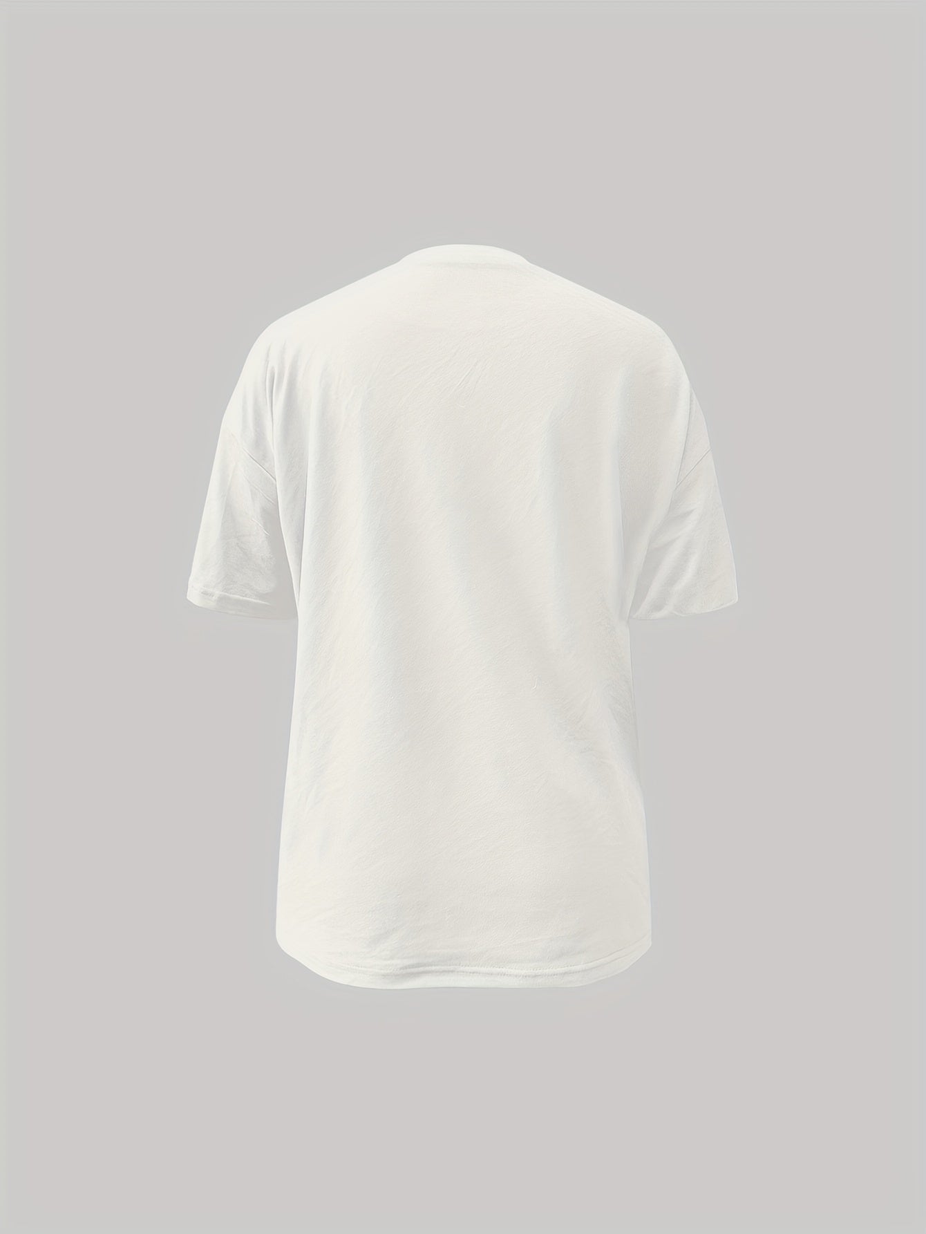 Graphic Print T-shirt, Short Sleeve Crew Neck Casual Top For Summer & Spring, Women's Clothing