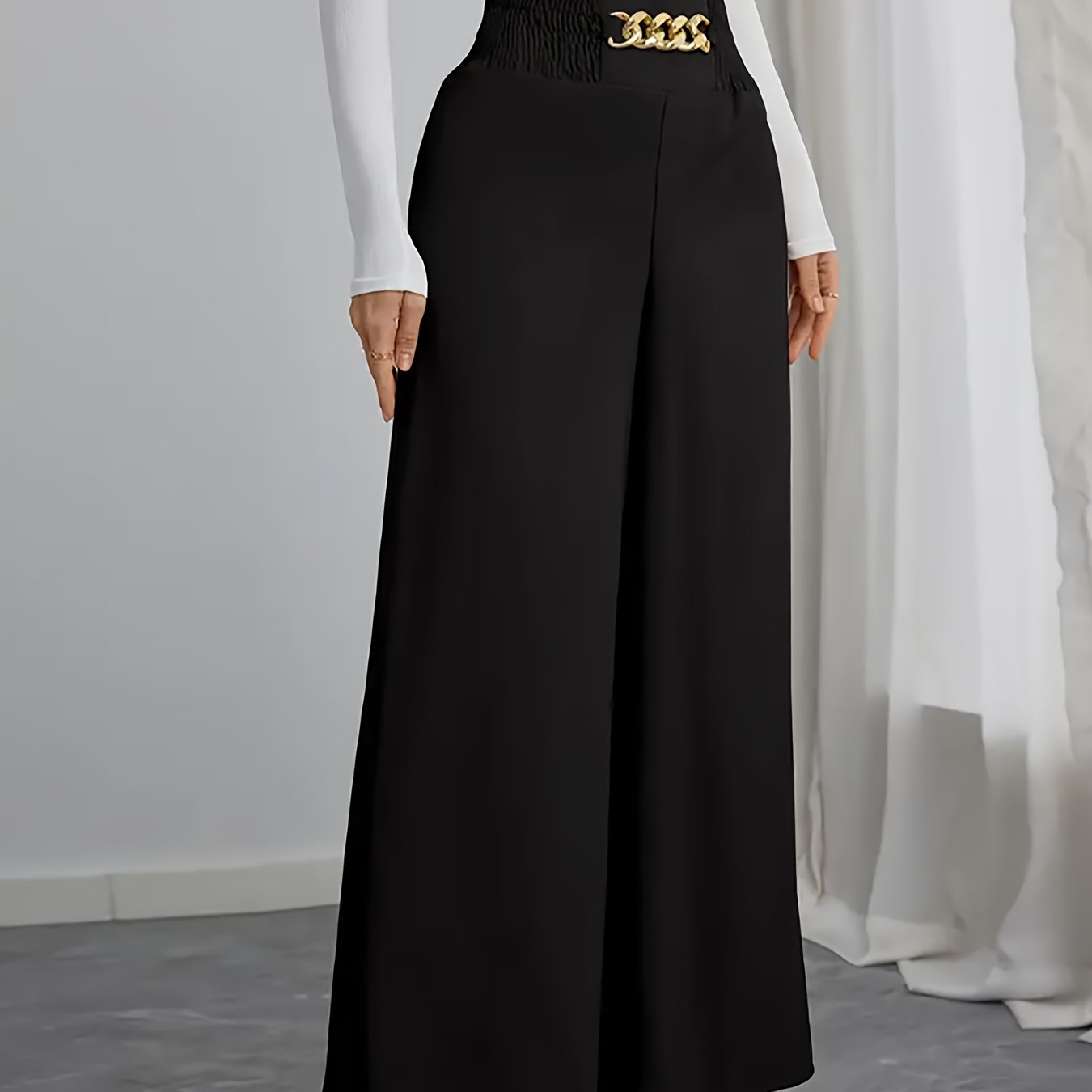 Waisted Work Pants For Women Business Casual Outfits 2025 Office Dress Pants Trousers With Pockets
