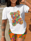 Oriented Fashion Print Shorts Set Trend