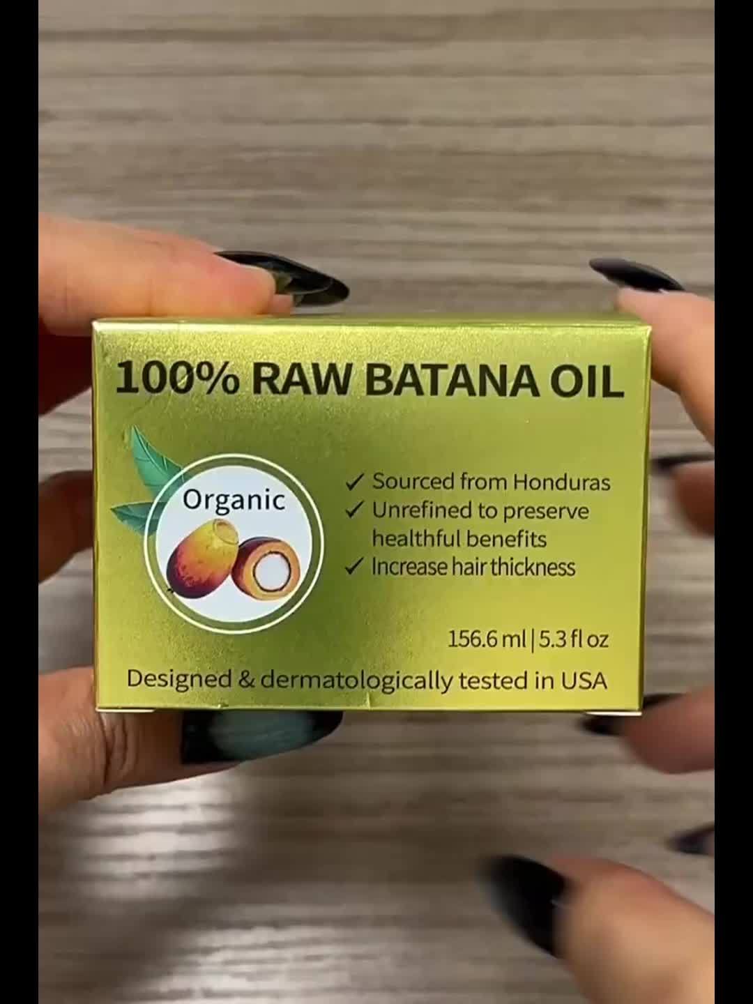 156.6ml/5.3 fl oz Batana Oil For Scalp And Hair Care, Palm Oil Enriched, Plant Extracts, Scalp And Hair Care Product