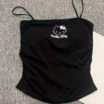 [Cute Sanrio Camisole] Sanrio Cute Camisole - Sexy Valentine's Day Tank Top That Fits Snugly And Flatters The Waist, Perfect Loungewear, an Ideal Gift for a Good Friend