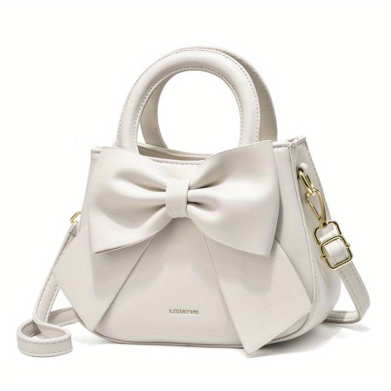 2025 Popular Bow Handbag, Casual Everything, Party Dinner, Women'S Crossbody Bag