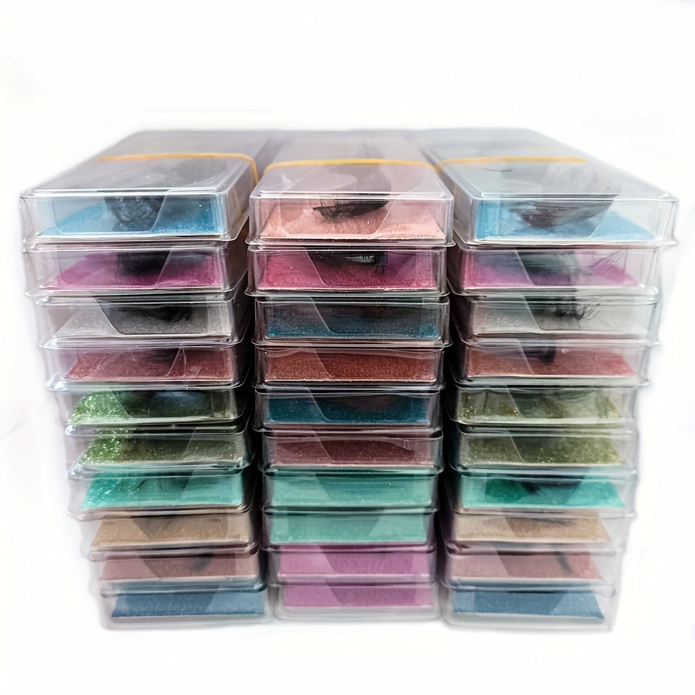 Versatile 3D Eyelash Multi-Pack: Fluffy Thick & Curling - Natural to Glam Looks (10/20/30/40 Pairs)