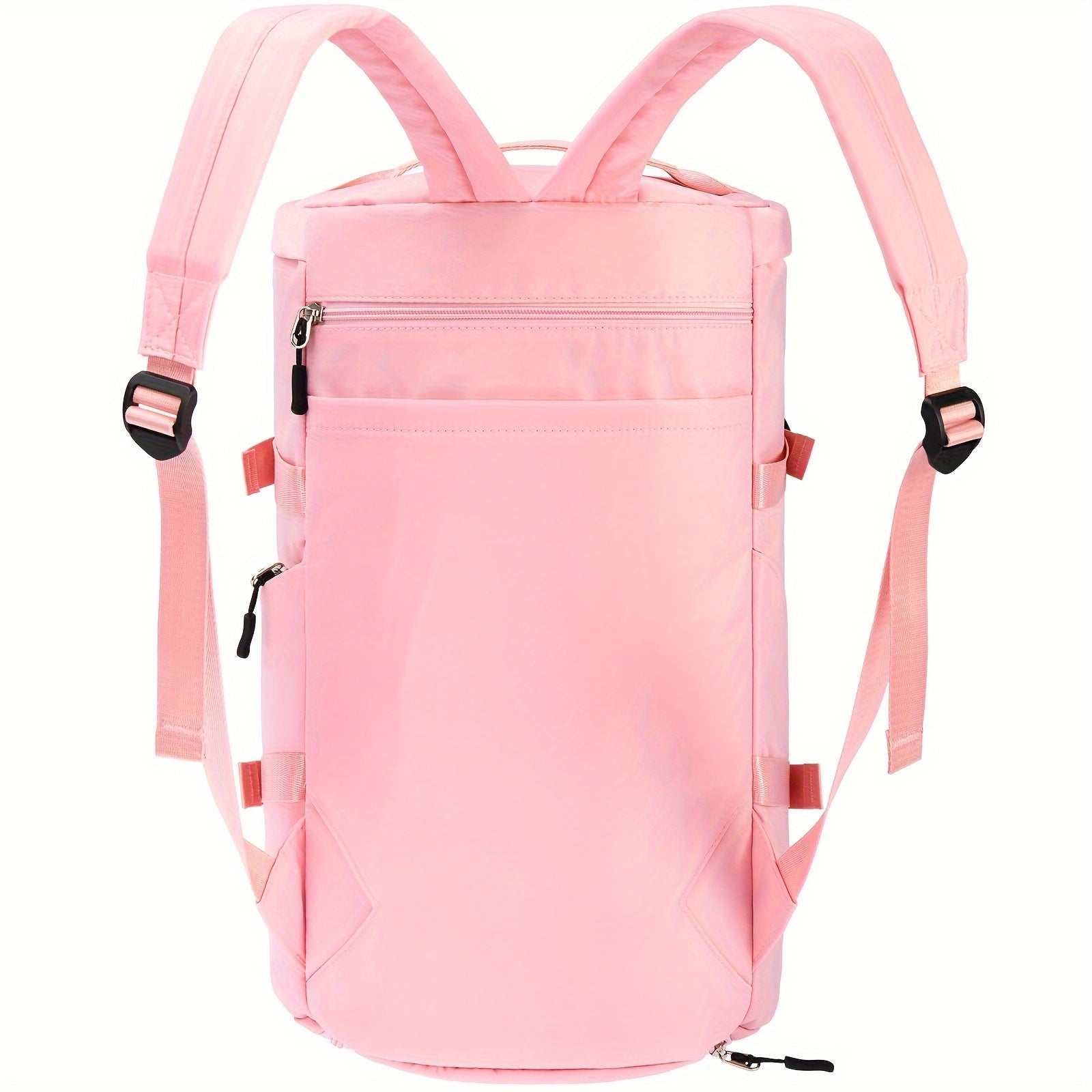 Hiking Travel Bag, Gym Bag, Sports Duffle Backpack with Shoes Compartment, Overnight Travel Weekender Bag Carry On Backpack with Side Zippered Dry Wet Separated Bag