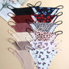 12pcs Solid Seamless Allover Print Briefs, Sexy Comfy Breathable Stretchy Intimates Panties, Women's Lingerie & Underwear
