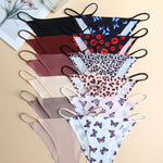 12pcs Solid Seamless Allover Print Briefs, Sexy Comfy Breathable Stretchy Intimates Panties, Women's Lingerie & Underwear
