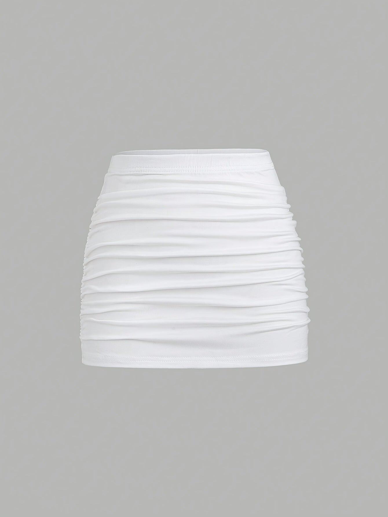 1set Women'S Casual Halter Top and Skirt Set - Polyester Woven, Solid Color, Backless Detail, Irregular Hem - Spring/Summer Collection