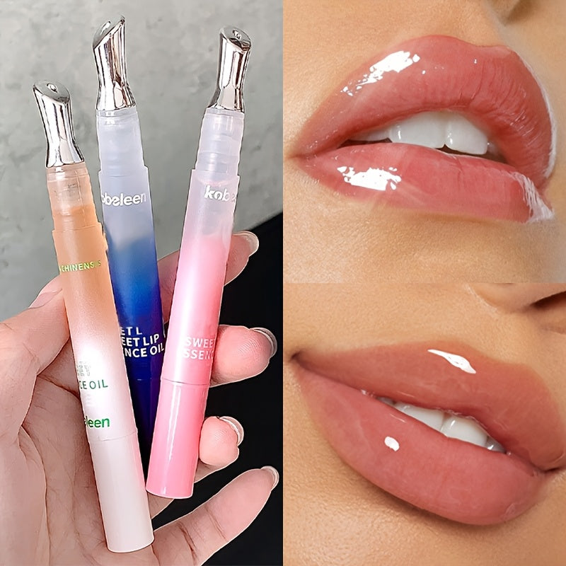 Hydrating Berry-Infused Lip Gloss – Moisturizing & Long-Lasting Lip Oil with Glossy Finish, Nourishing Formula for All Skin Types | Valentine's Day Gift for Her