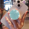 A Sparkling Diamond Phone Pull-Out Stand, a Creative And Colorful Foldable Phone Holder, Perfect for Lazy Users And an Ideal Gift for Holidays.