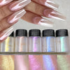5 Bottles/Set of Nail Pearlescent Powder And Sparkling Powder for Nail Art