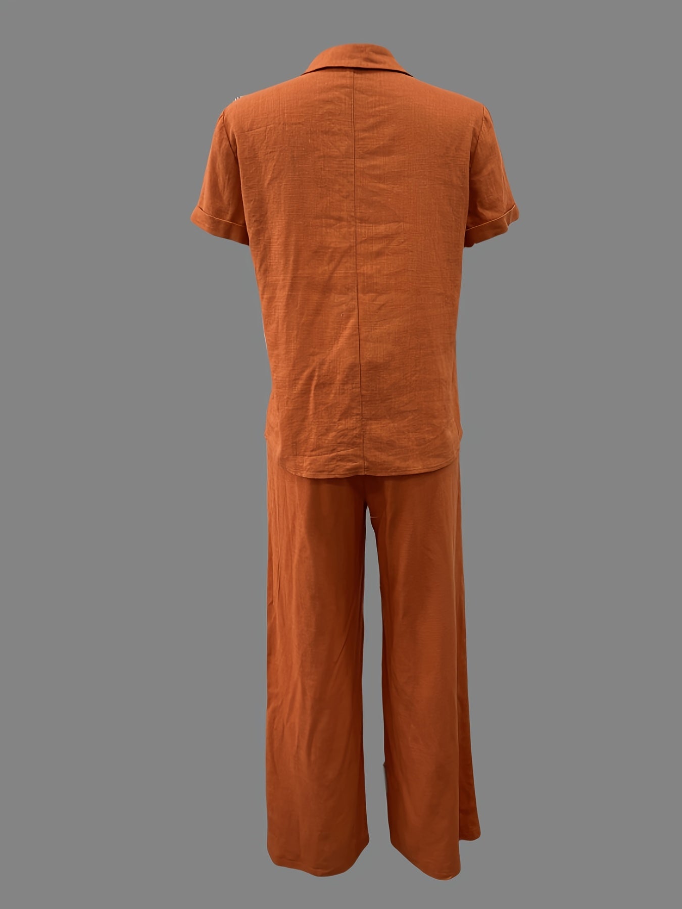Women's Linen Casual Two-Piece Set