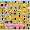 Foreign Trade Middle East Men's Golden Ring Multi-Set Mix and Match Domineering Men's Hand Accessories Night Club Party Accessories