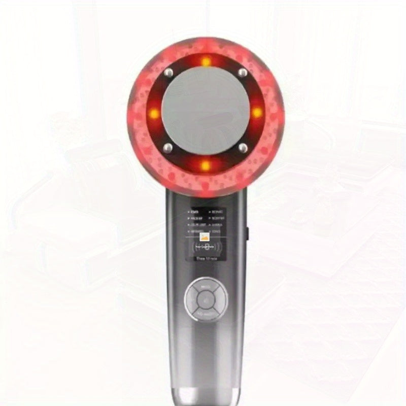 Handheld Home Use 8in 1 Body Slimming Fat Belly Burning Device Multifunction High Frequency Facial Body Massager Device