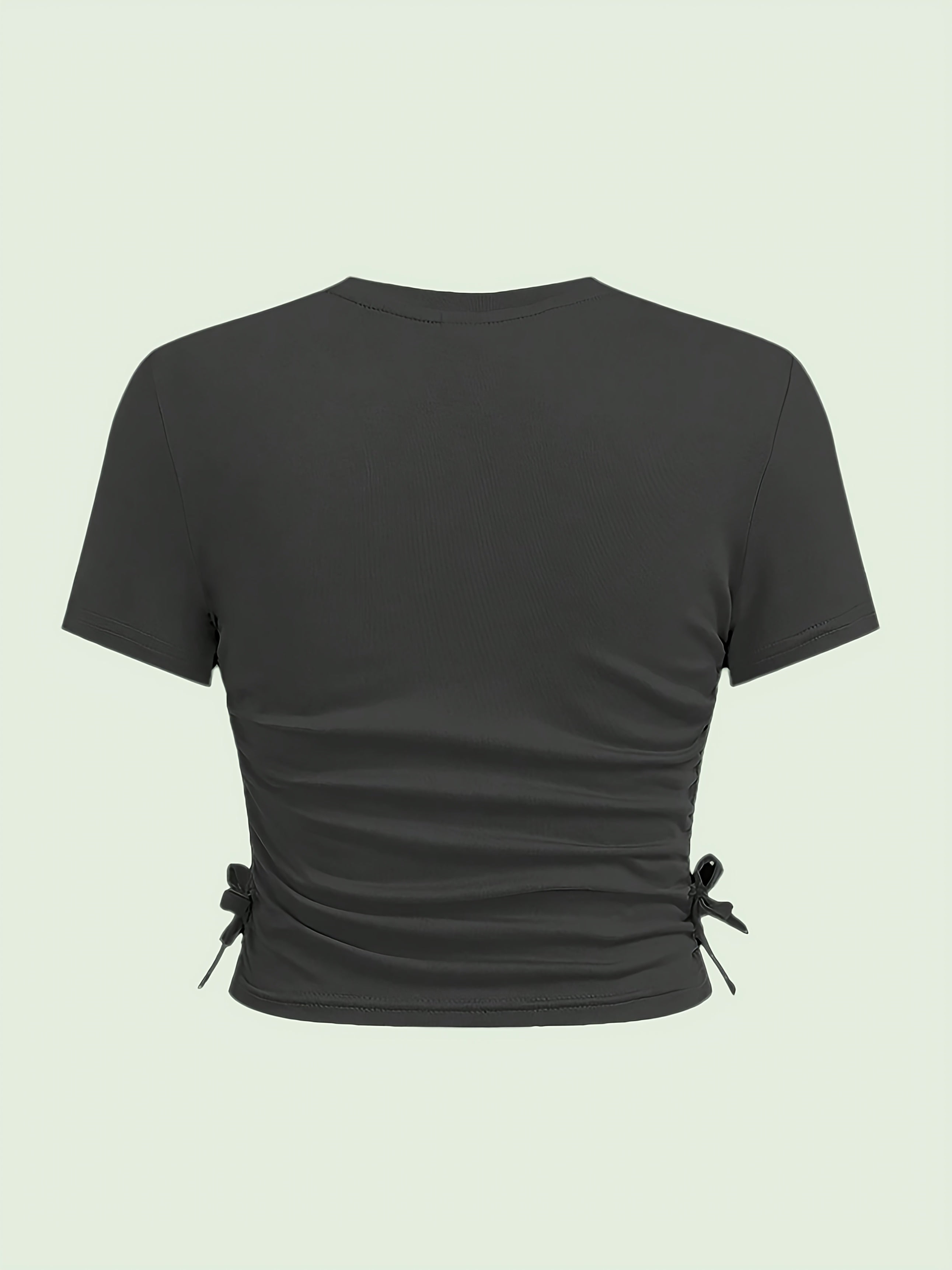 Women'S Side Drawstring Top