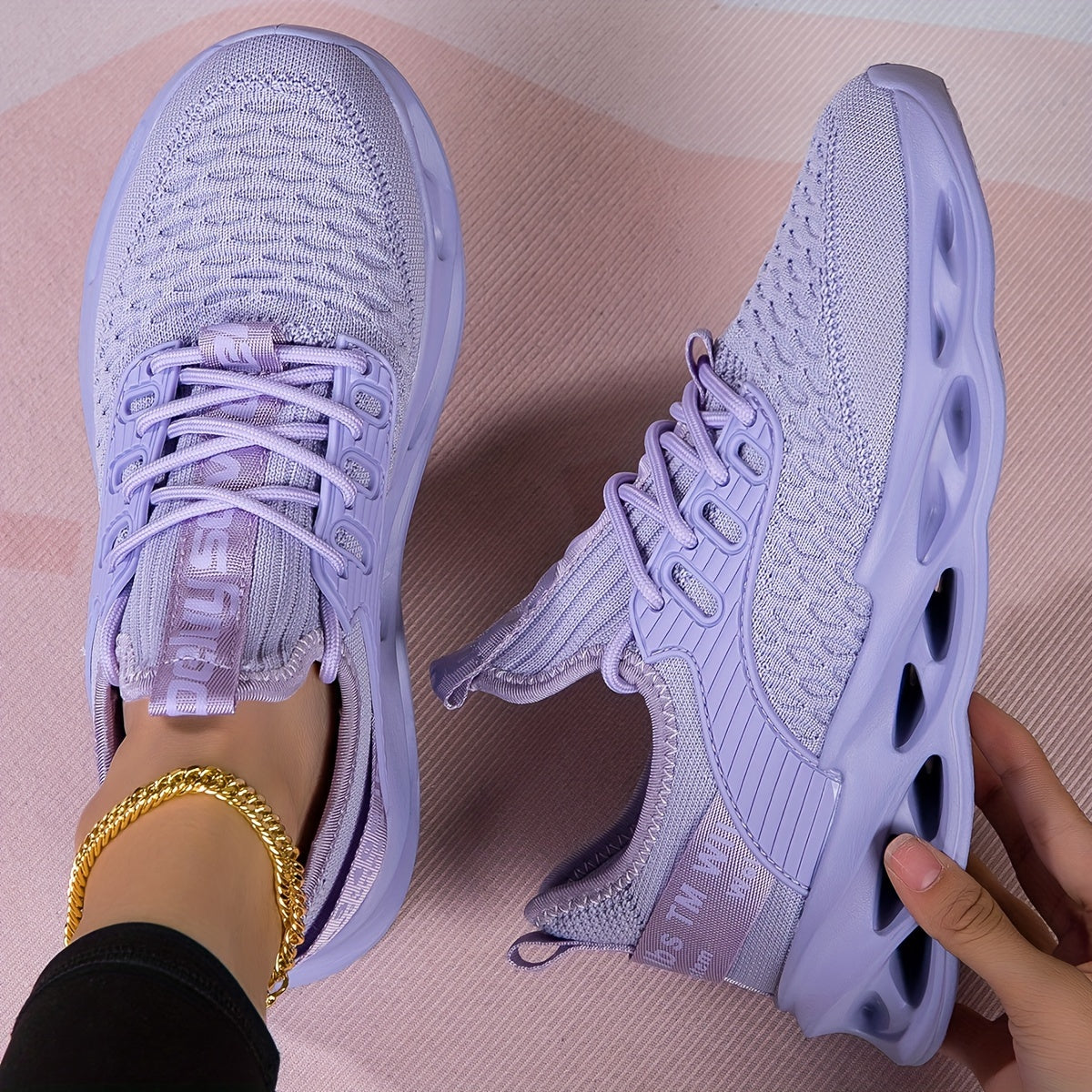 Lightweight Road Running Shoes for Women & Men – Breathable Fabric Upper, Cushioned Support, Durable MD Sole, All-Season Athletic Sneakers