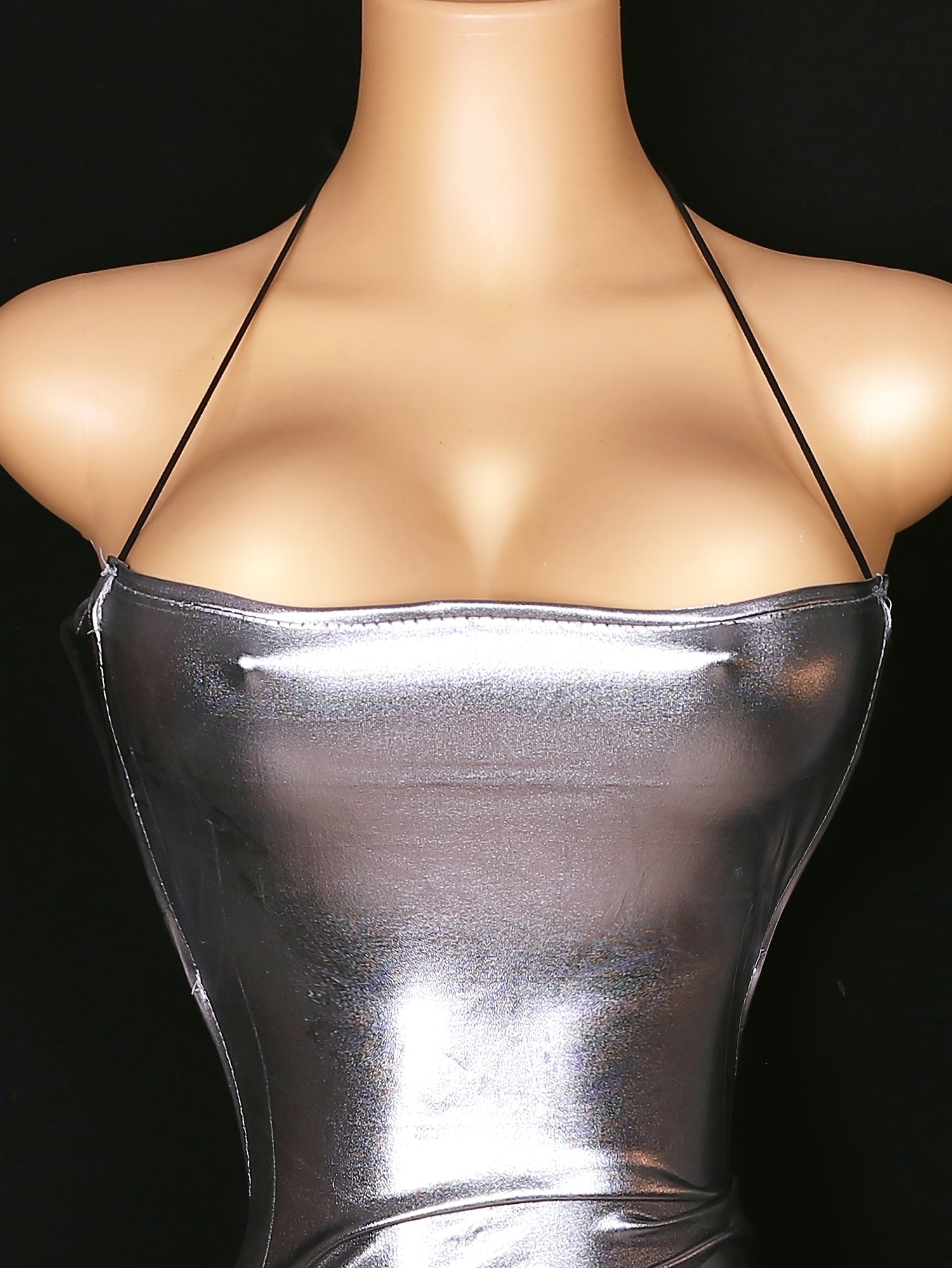 Sexy Women's Lingerie Outfit, Nightclub Bodycon Low-Cut Dress Suitable for 78-140 lbs, Ladies' Sexy Outerwear Lingerie, Party/Nightclub/Outdoor Wear Sexy Skirt, Backless Drawstring Hip-Hugging Women's Dress