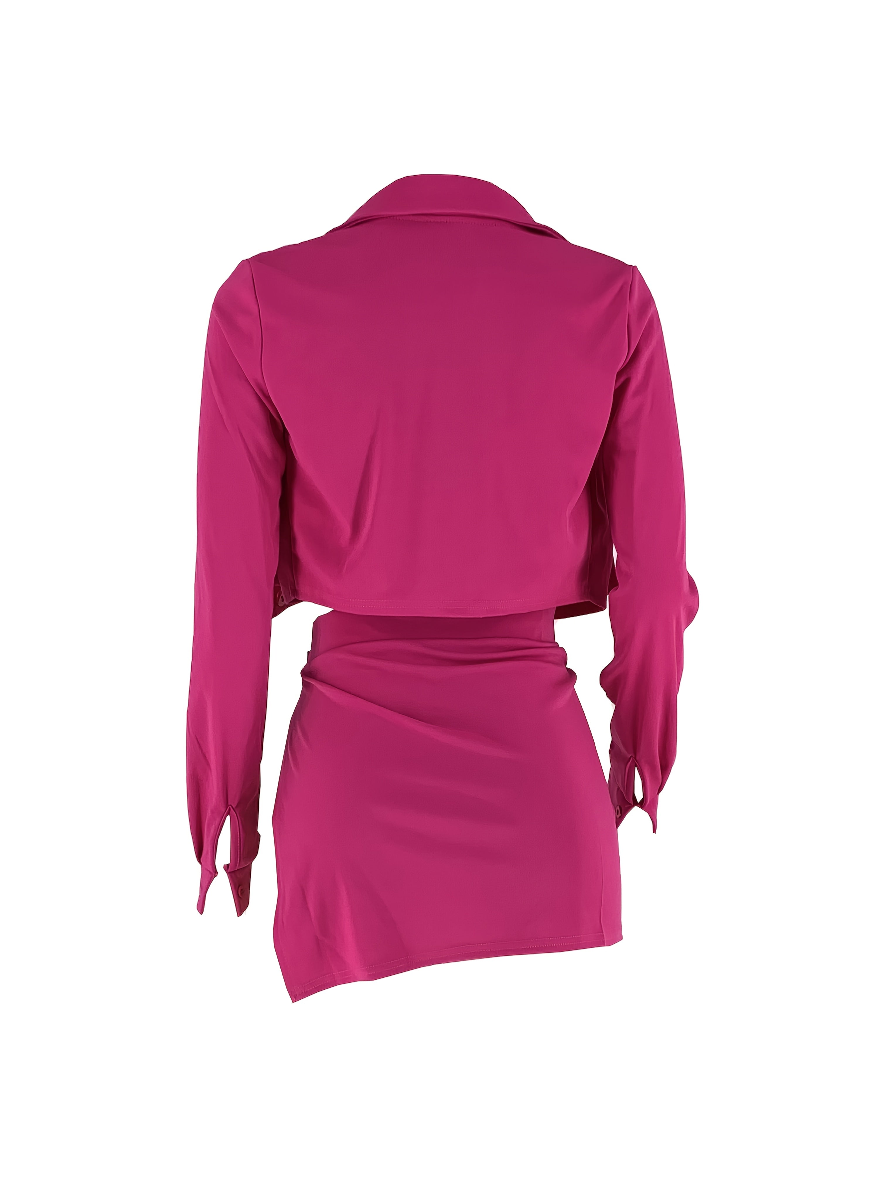 Women's 3pcs Bra Tops Cardigan Jackets Bodycon Split Skirts Sexy Nightclub Party Dress Outifts Set Sets Summer Sexy Cardigan Bodycon Skirt Solid Color Crop Cami Top Sexy 2pcs Club Outfits for Women Mini Skirt Sets Summer Crop