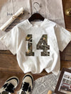 European And American Trendy Fashion Sports Casual Round-Neck Digital Print T-Shirt
