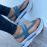 Elegant Summer Sandals for Women, Comfortable And Lightweight Wedge Shoes for Walking And Parties.