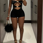 Designer-Inspired Evening Gown Set | Plunging Back Lace Bodysuit & Thigh-High Slit Silky Dress | Red Carpet-Ready Two-Piece with Corset Waist for Galas, Weddings & Luxe Cocktail Events